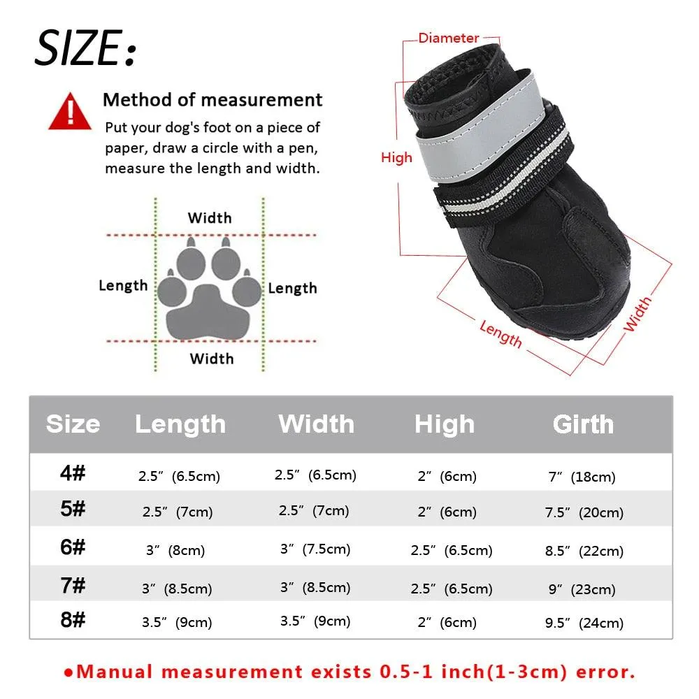 Non Slip Anti Skid Shoes for Dogs