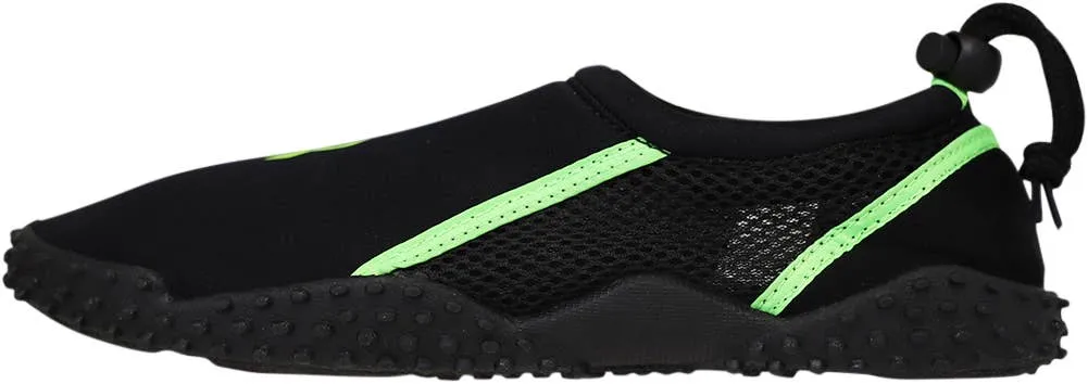 NORTY Big Kids 4-8 Black-Lime Watershoe 15525BK