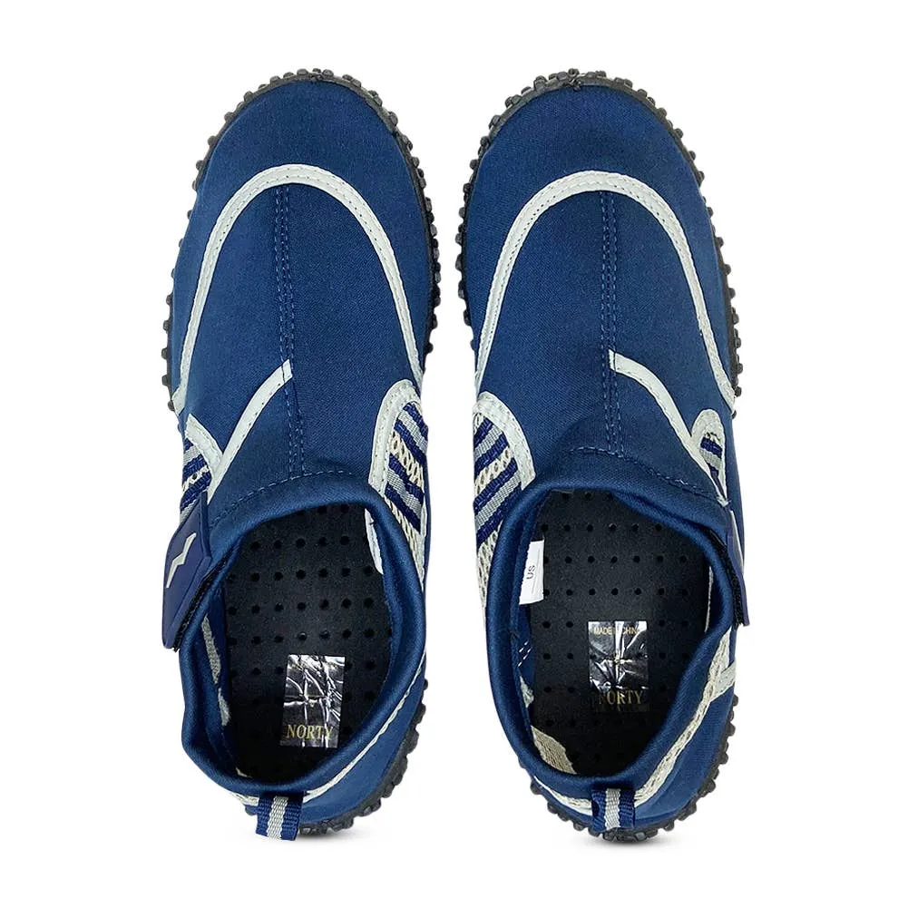 NORTY Big Kids 4-8 Navy-Grey Watershoe C1113BK