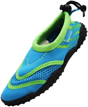NORTY Boys 11-4 Blue/Lime Watershoe 38709