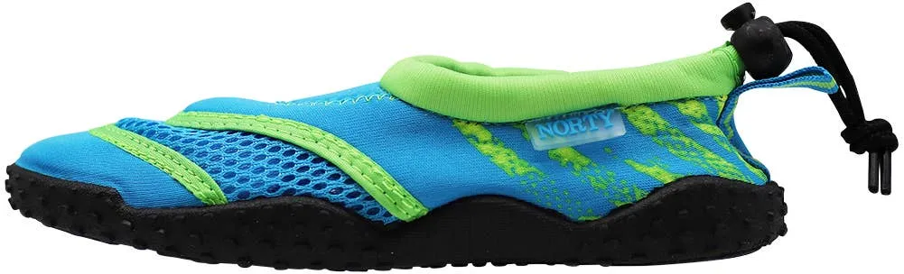 NORTY Boys 11-4 Blue/Lime Watershoe 38709