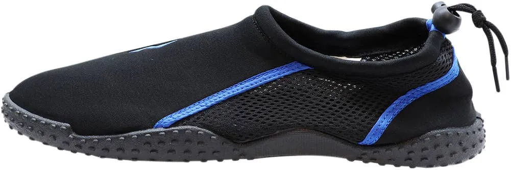 Norty MEN'S 8-13 WATER SHOE BLACK BLUE   15530