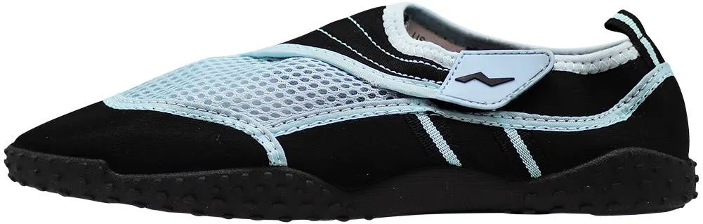 Norty WOMEN'S 5-10 WATER SHOE BLACK LIGHT BLUE