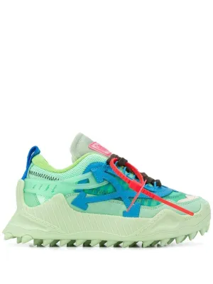 OFF-WHITE odsy-1000 light green sneakers
