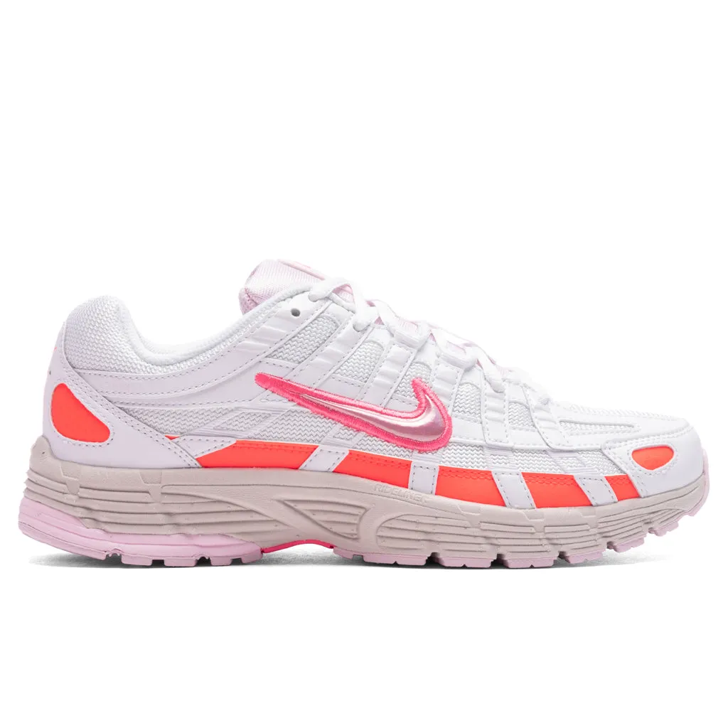 P-6000 Women's - White/Digital Pink/Hyper Crimson