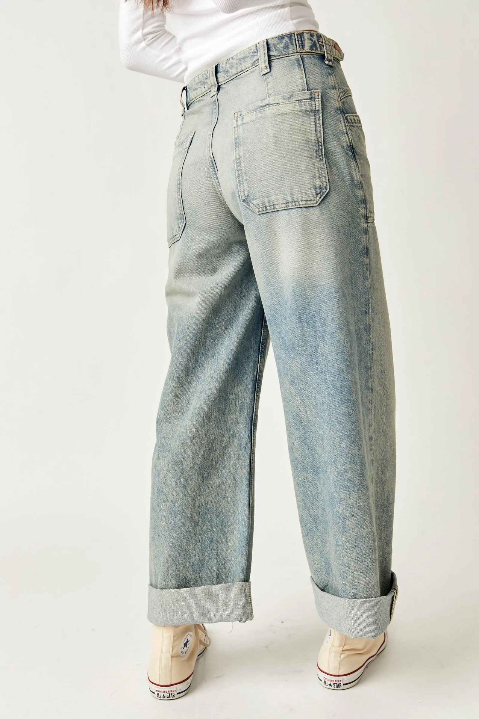 Palmer Cuffed Jeans - La La Land - Light Blue