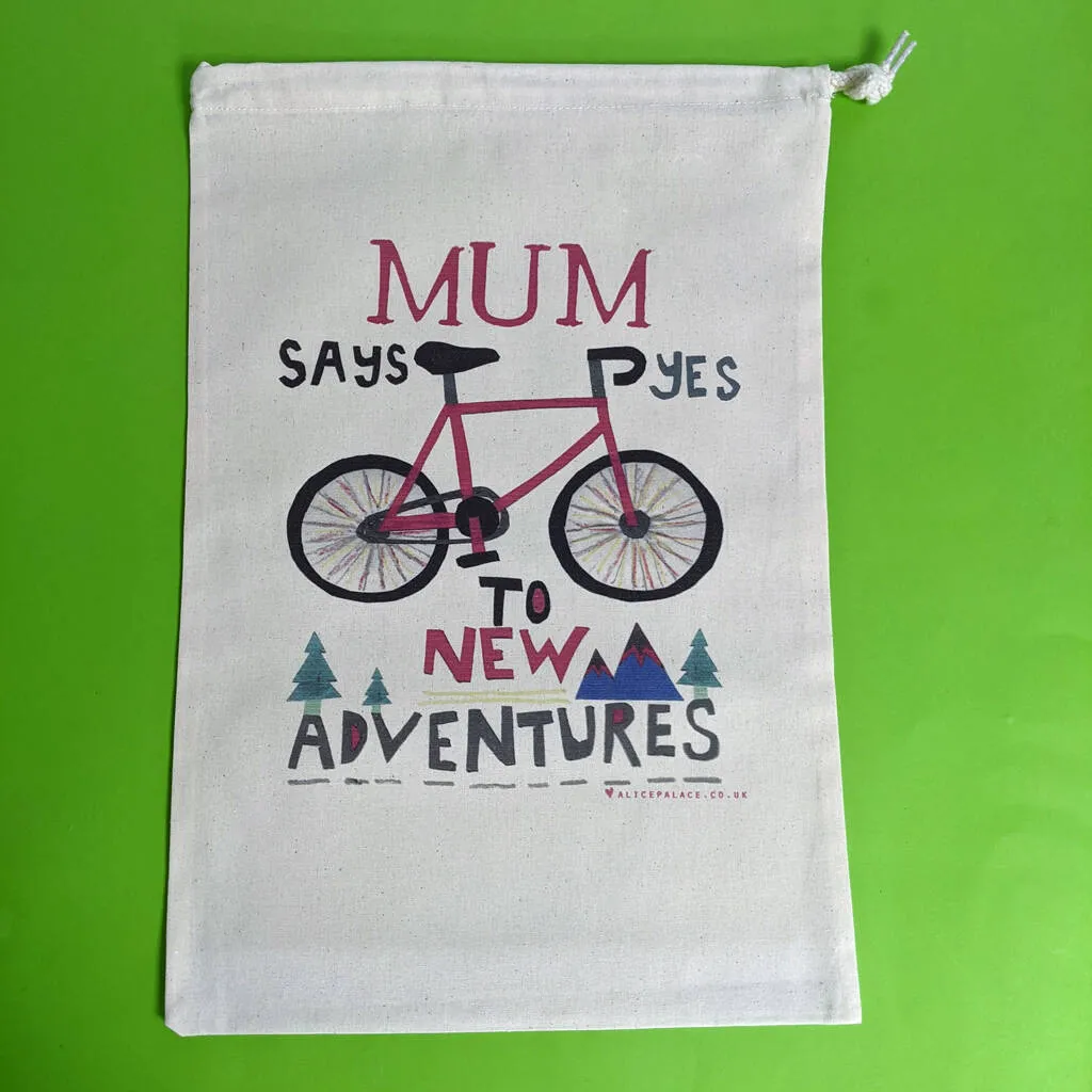 Personalised Cycling Adventures Storage Bag