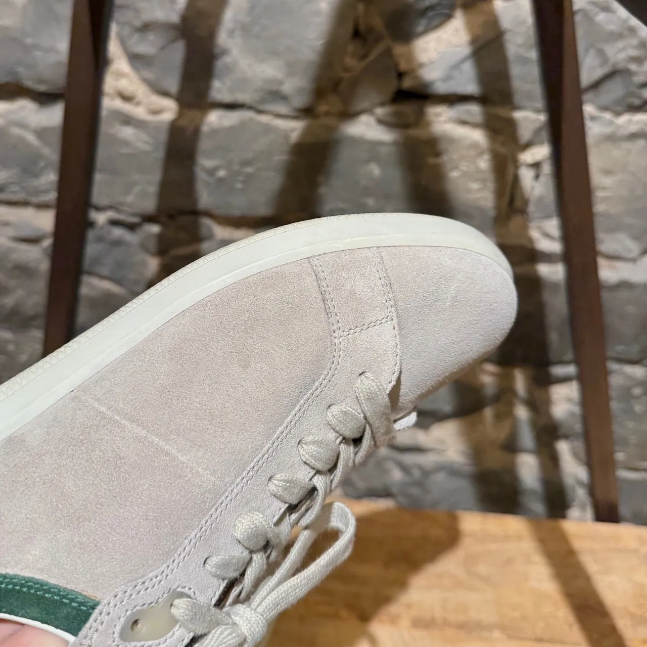 Prada Linea Rossa Light Grey Tricolor Low-Top Sneakers