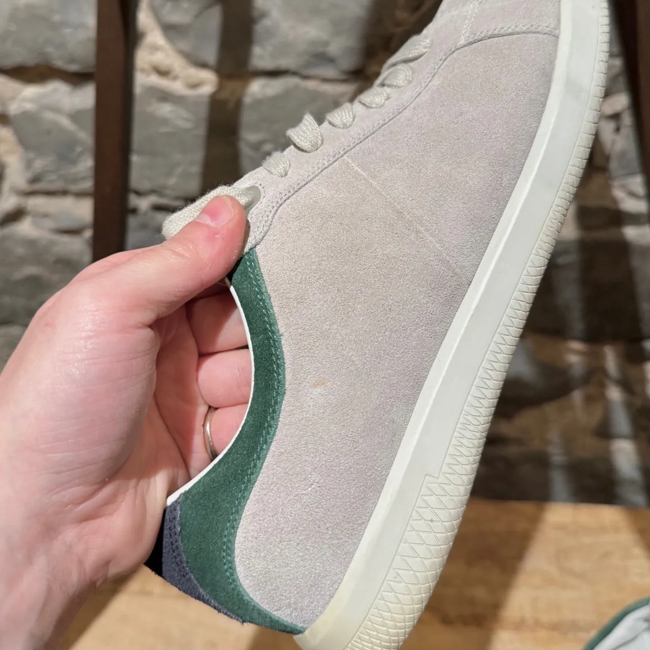 Prada Linea Rossa Light Grey Tricolor Low-Top Sneakers