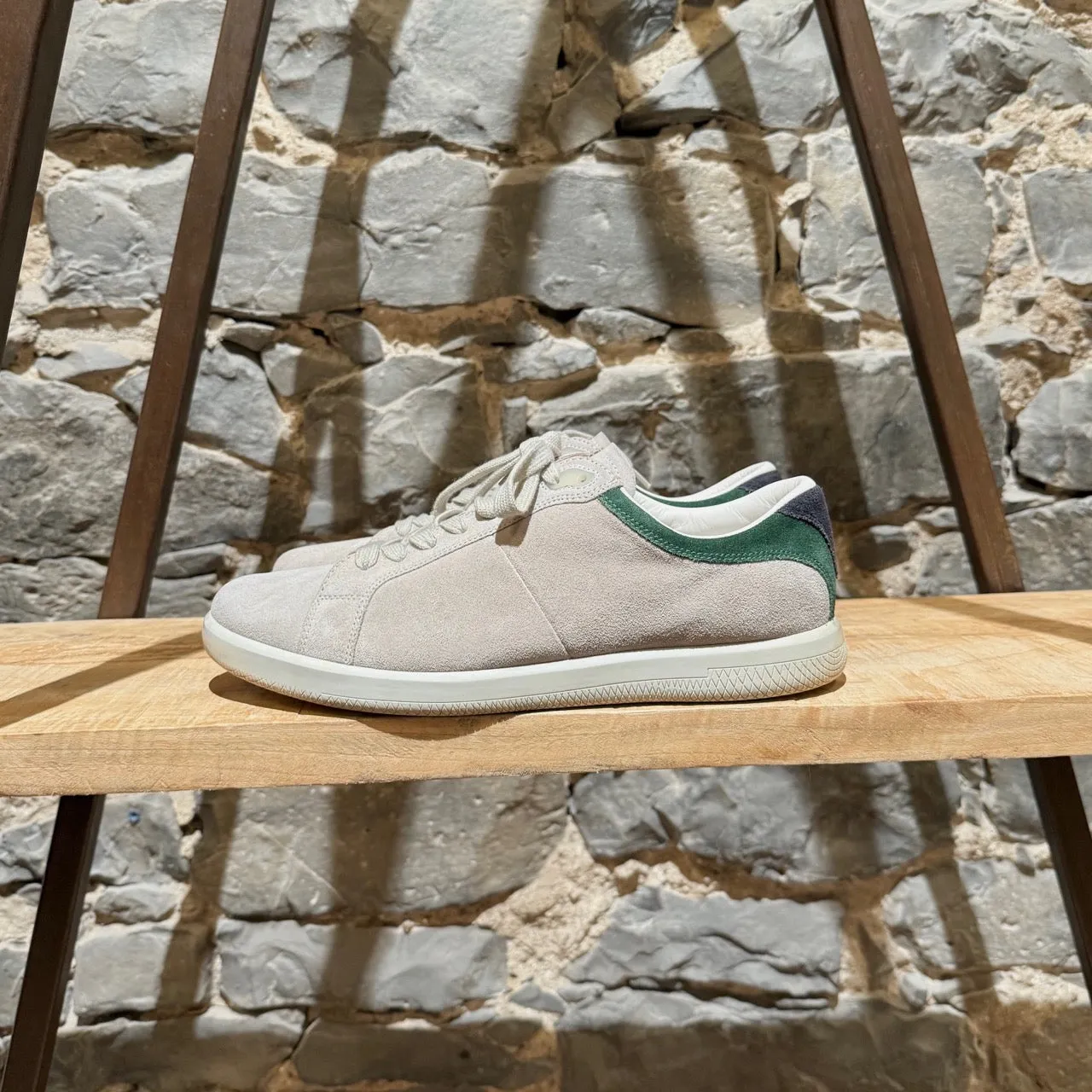 Prada Linea Rossa Light Grey Tricolor Low-Top Sneakers