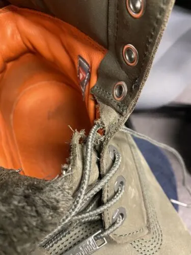 Timberland Boots Color Olive / Military Green Mens Size 13