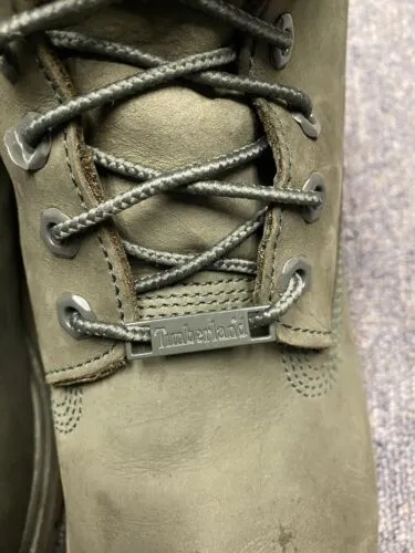 Timberland Boots Color Olive / Military Green Mens Size 13