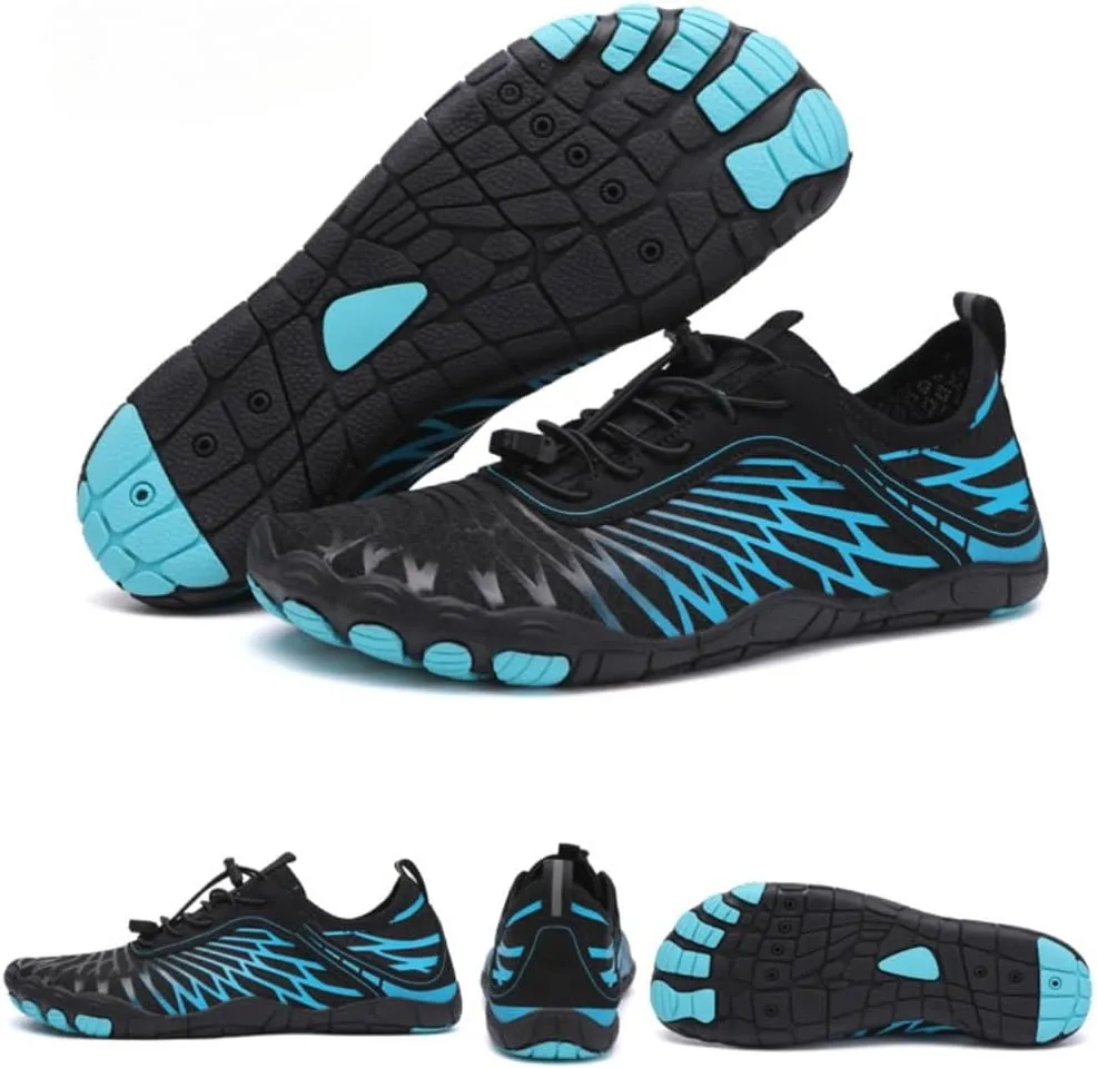 Women Hike Barefoot Shoes Men Breathable & Non-Slip Athletic Footwear Wide Toe Water Shoes