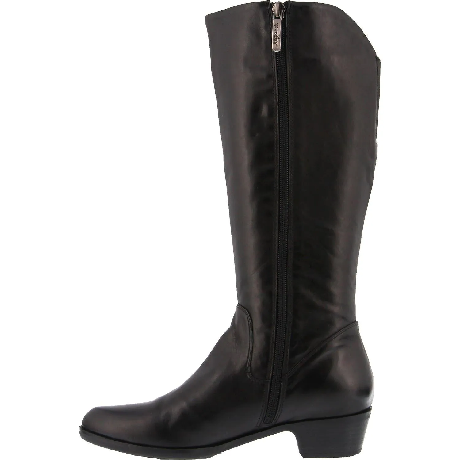 Women's Spring Step Bolah Black Leather